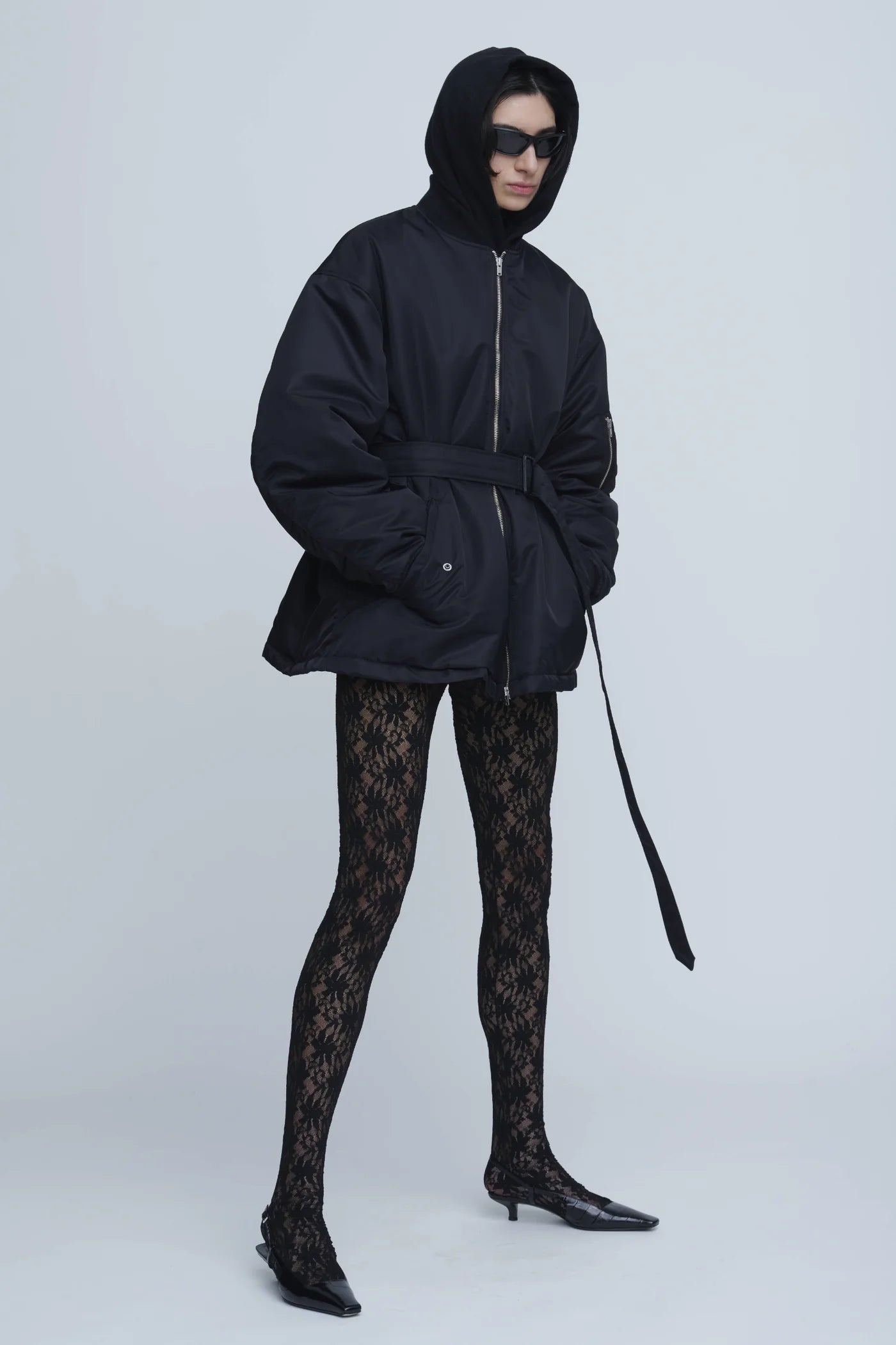 INSCRIRE - MA-1 Half - BLACK