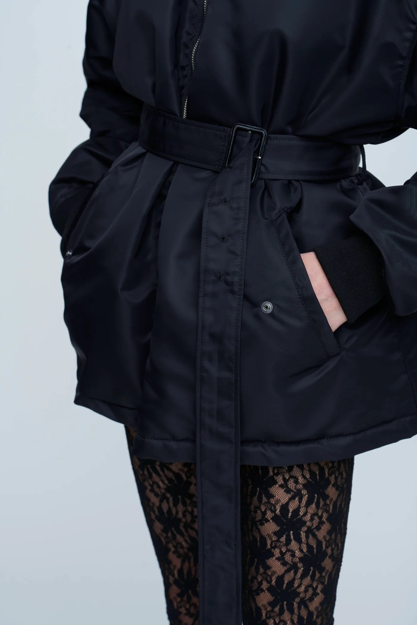 INSCRIRE - MA-1 Half - BLACK
