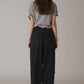 INSCRIRE - Dot Hole Denim Pants - BLACK USED