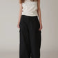 INSCRIRE - Hybrid Cotton Washer Cargo Pants - BLACK