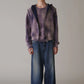 INSCRIRE - Used Denim Baggy Pants - DK.BLUE