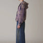 INSCRIRE - Used Denim Baggy Pants - DK.BLUE