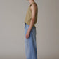 INSCRIRE - Dot Hole Denim Pants - BLUE USED