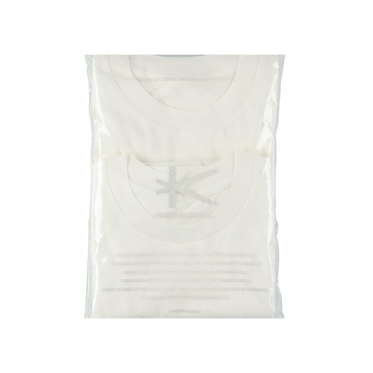 KANEMASA PHIL. - 36G High Twist Pack TEE - WHITE(Oxford White)