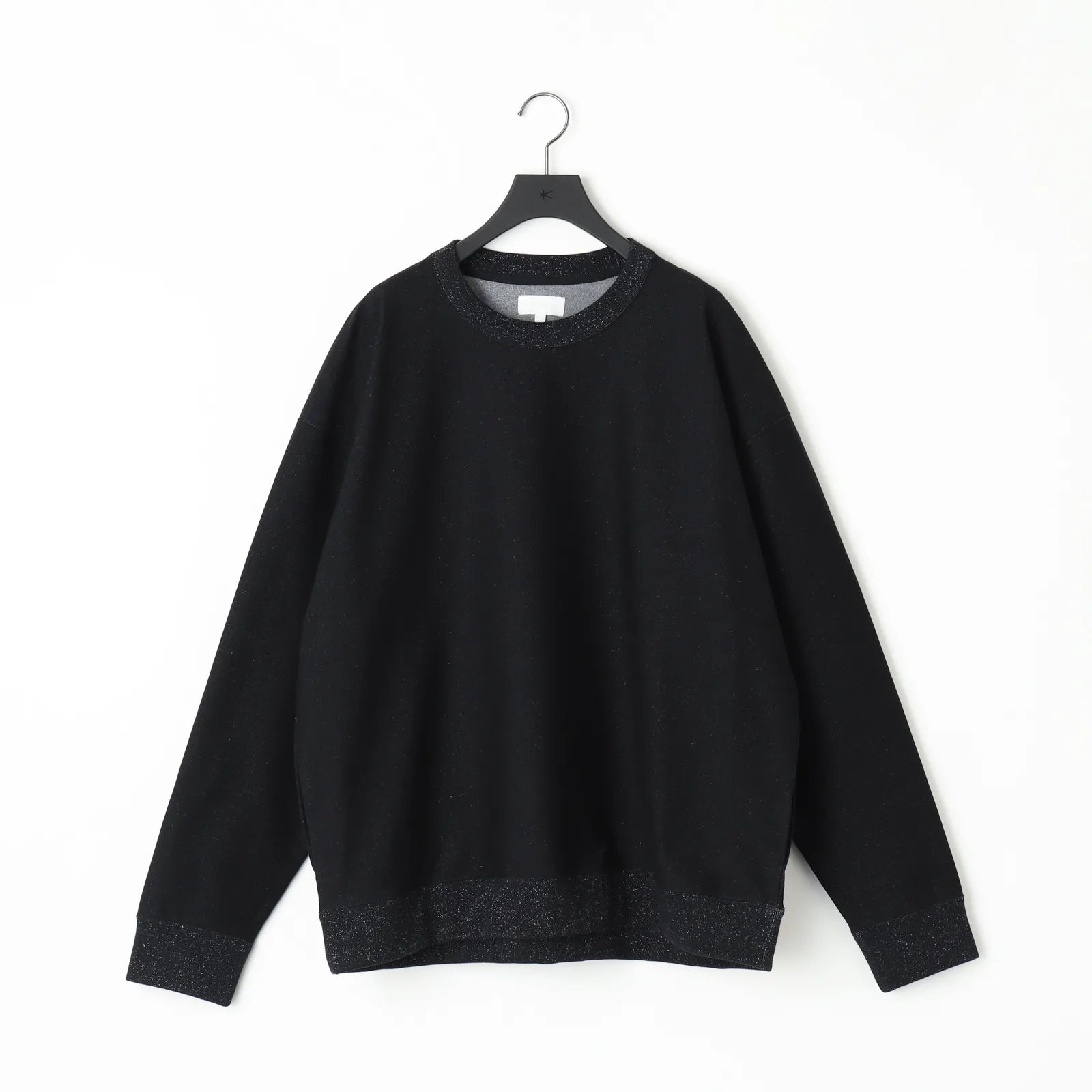 KANEMASA PHIL. - 36G Glittery Pullover - BLACK(Night Black)