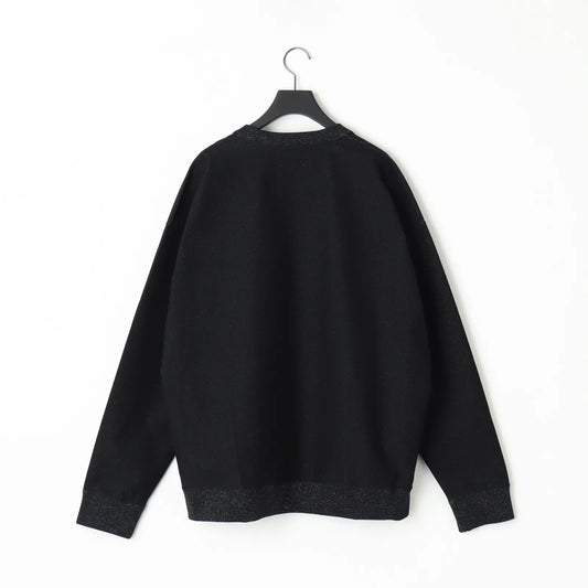 KANEMASA PHIL. - 36G Glittery Pullover - BLACK(Night Black)