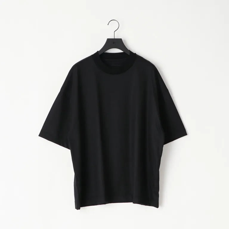 KANEMASA PHIL. - 32G Wool SS Tee - BLACK