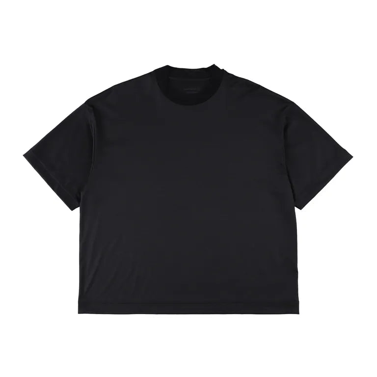 KANEMASA PHIL. - 32G Wool SS Tee - BLACK