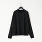 KANEMASA PHIL. - 36G Wool LS Tee - BLACK