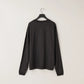 KANEMASA PHIL. - 36G Wool LS Tee - CHARCOAL
