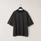 KANEMASA PHIL. - 32G Wool Stripe SS Tee - CHARCOAL