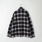 KANEMASA PHIL. - 28G Ombre Check Balise Shirt - BLACK WHITE