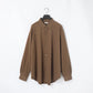 KANEMASA PHIL. - 46G Atmosphere Shirt - LIGHT BROWN