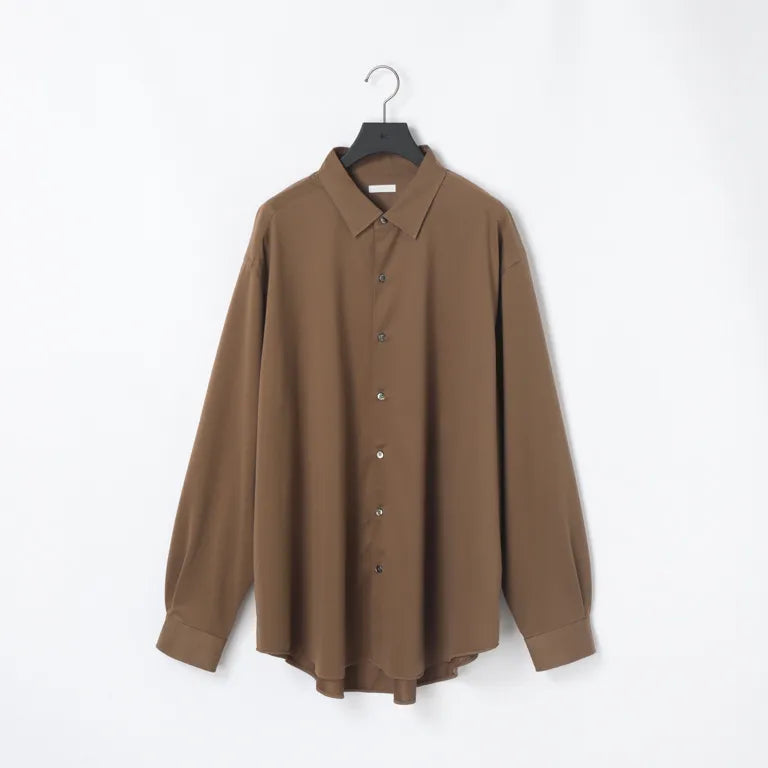 KANEMASA PHIL. - 46G Atmosphere Shirt - LIGHT BROWN