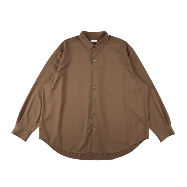KANEMASA PHIL. - 46G Atmosphere Shirt - LIGHT BROWN