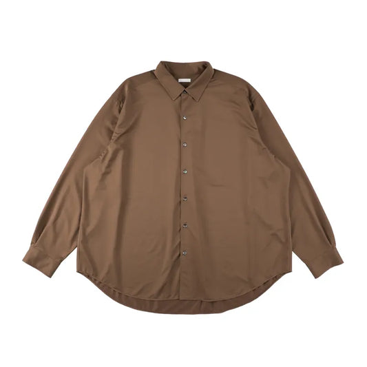 KANEMASA PHIL. - 46G Atmosphere Shirt - LIGHT BROWN