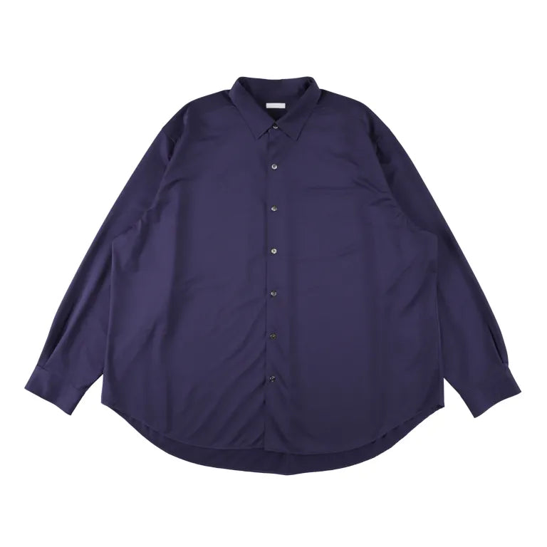 KANEMASA PHIL. - 46G Atmosphere Shirt - PURPLE NAVY