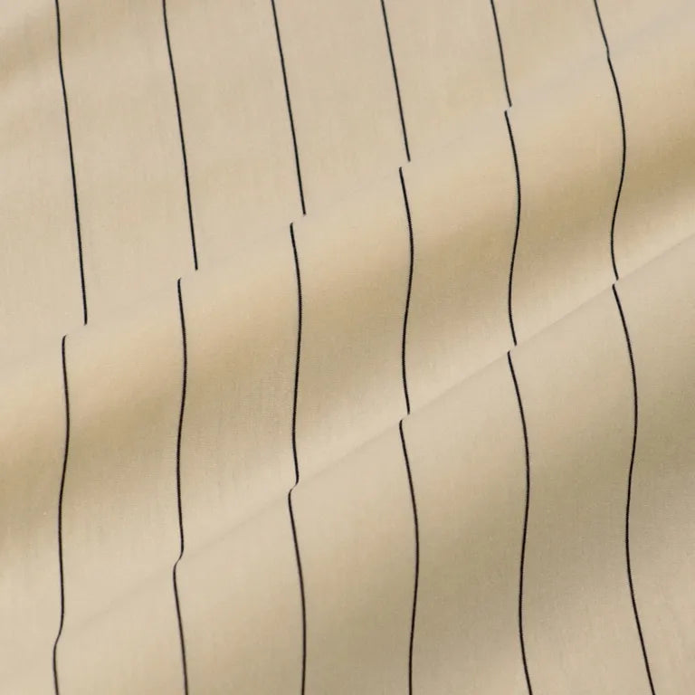KANEMASA PHIL. - 46G Stripe Atmosphere Shirt - BEIGE NAVY