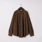 KANEMASA PHIL. - 46G Stripe Atmosphere Shirt - BROWN BLUE