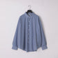 KANEMASA PHIL. - 46G Stripe Atmosphere Shirt - NAVY WHITE