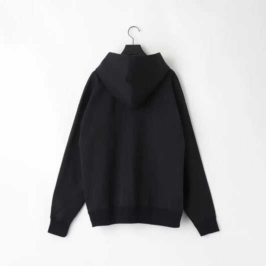 KANEMASA PHIL. - 36G Glittery Zip Hoodie - BLACK