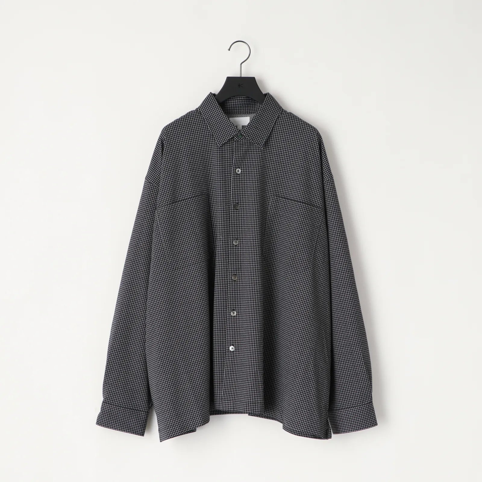 KANEMASA PHIL. - 36G Check Balise Shirt - BLACK