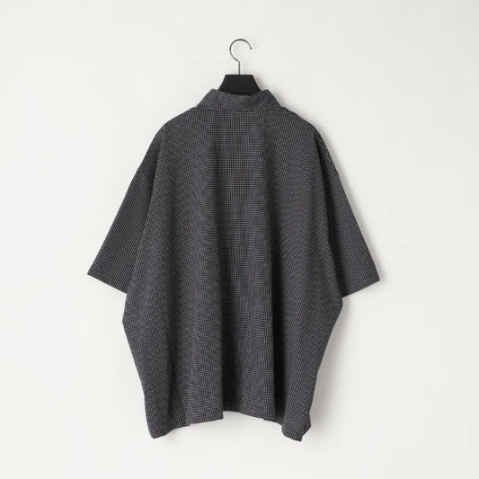 KANEMASA PHIL. - 36G Check Balise SS Shirt - BLACK