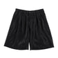 KANEMASA PHIL. - 28G Silk Ramie Glittery Stripe Tuck Easy Shorts - BLACK