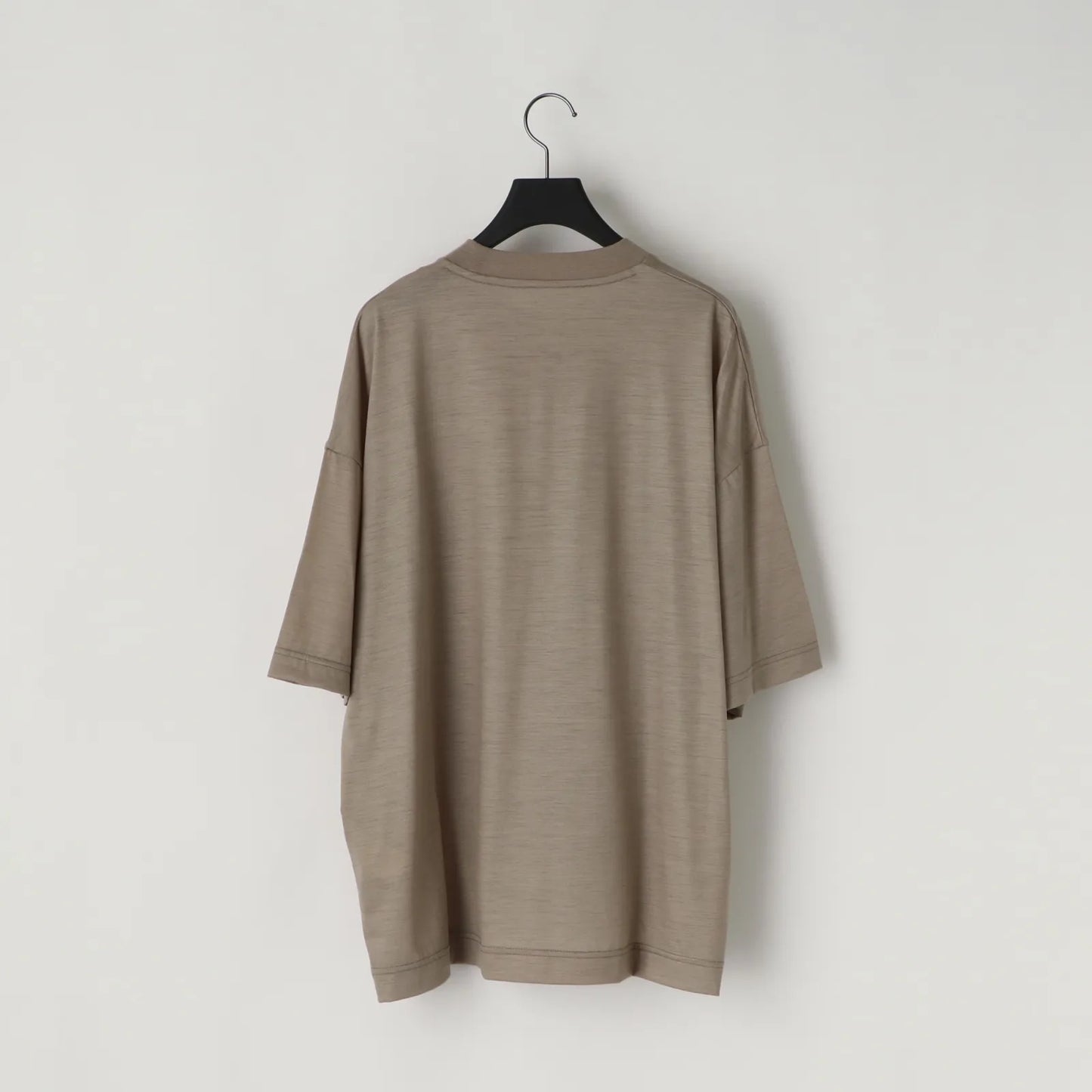 KANEMASA PHIL. - 36G Wool SS Tee - BEIGE