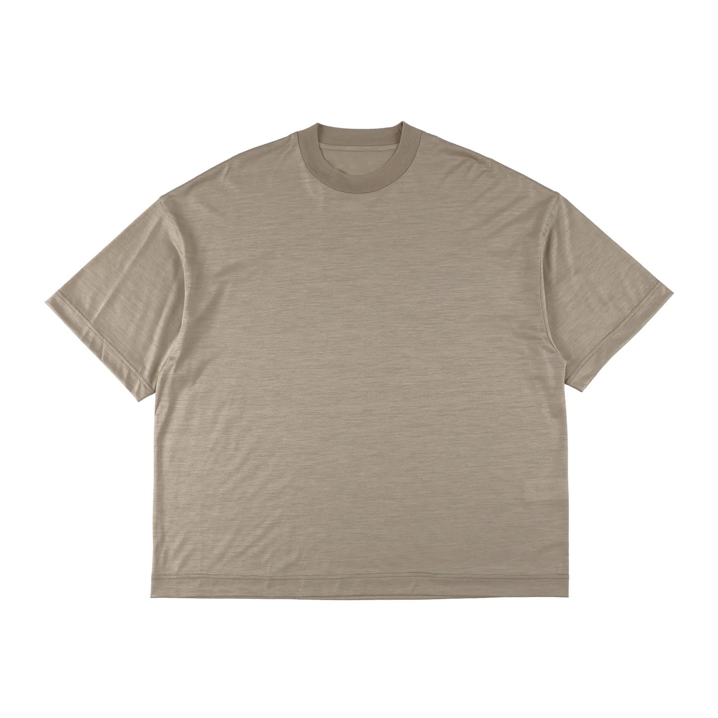 KANEMASA PHIL. - 36G Wool SS Tee - BEIGE
