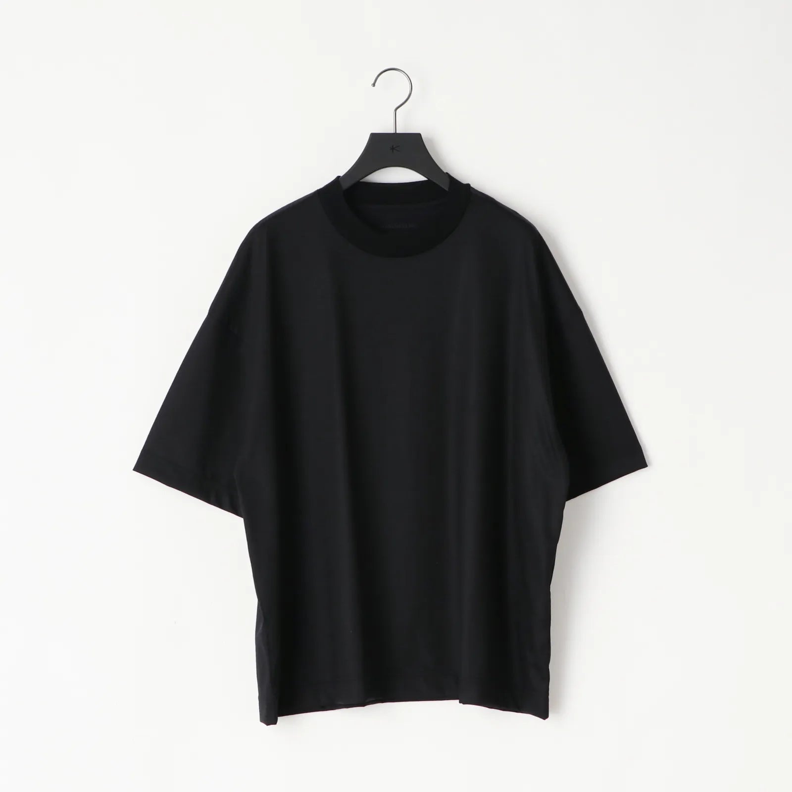KANEMASA PHIL. - 36G Wool SS Tee - BLACK