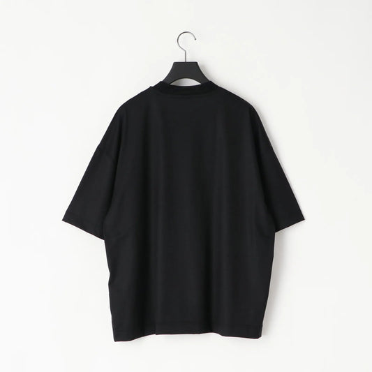 KANEMASA PHIL. - 36G Wool SS Tee - BLACK