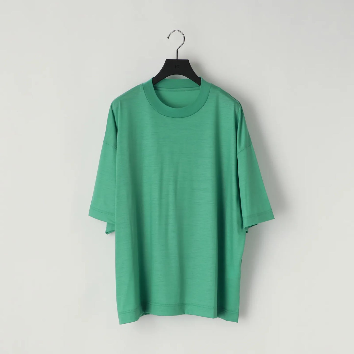 KANEMASA PHIL. - 36G Wool SS Tee - TURQUOISE