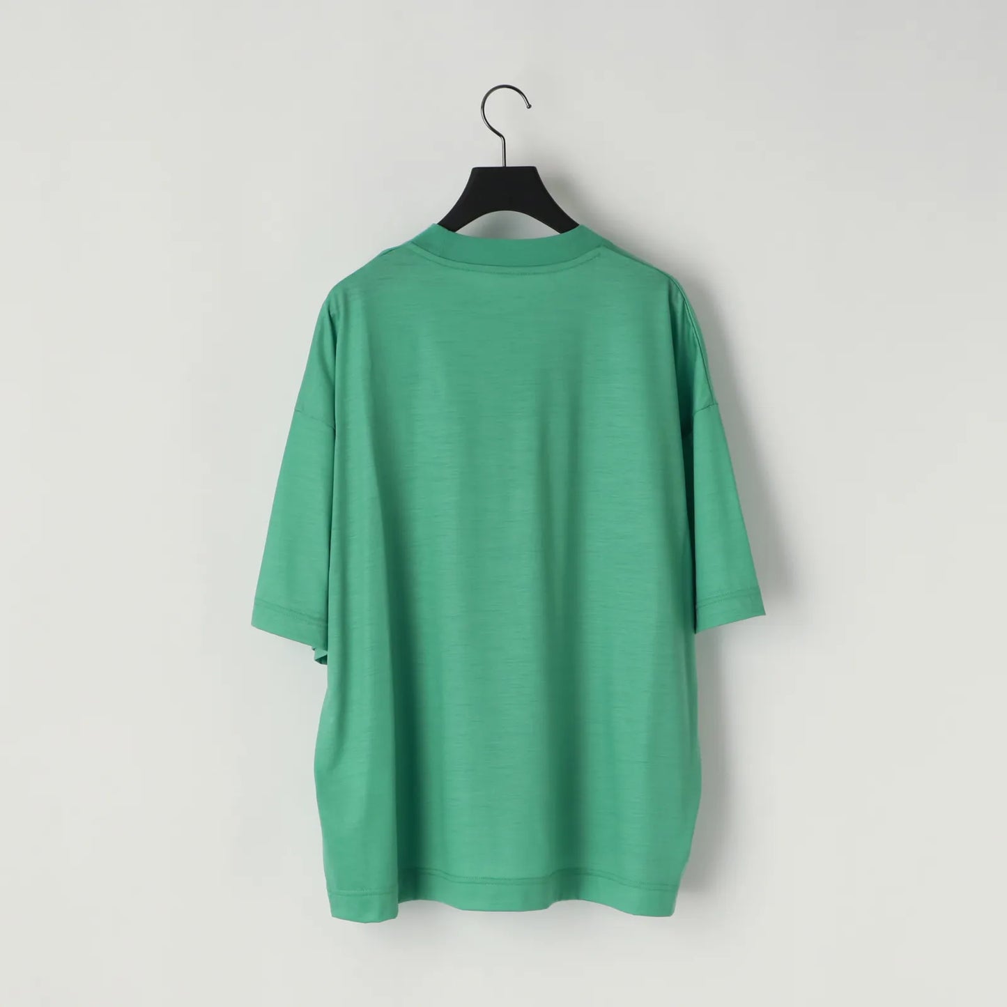 KANEMASA PHIL. - 36G Wool SS Tee - TURQUOISE