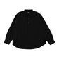 KANEMASA PHIL. - 46G Stripe Atmosphere Shirt - BLACK