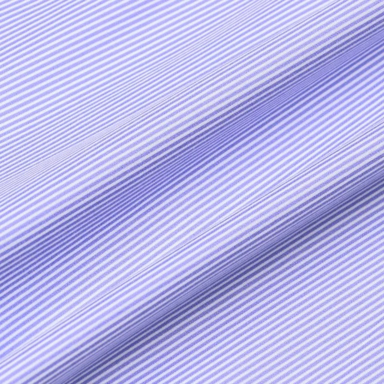 KANEMASA PHIL. - 46G Stripe Ether Shirt - BLUE