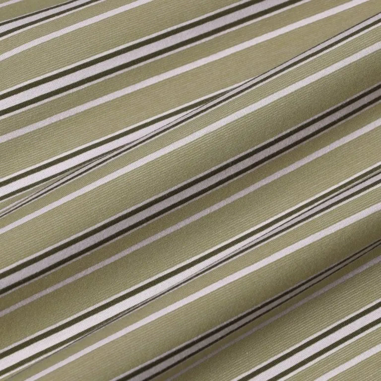 KANEMASA PHIL. - 46G Stripe Ether Shirt - PURPLE BLACK