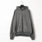 KANEMASA PHIL. - 36G Fine Sweat Zip Hoodie - CHARCOAL PIGMENT