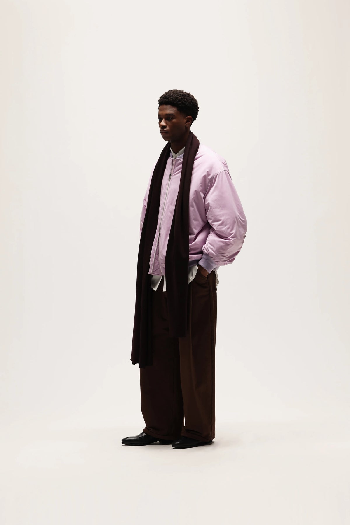 KANEMASA PHIL. - 46G Bomber Jacket - BLACK