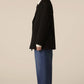 INSCRIRE - Wool Gabardine Double-Brested Jacket - BLACK
