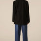 INSCRIRE - Wool Gabardine Double-Brested Jacket - BLACK