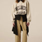 INSCRIRE - Loose Fit Reversible Sweat - LT.GREY