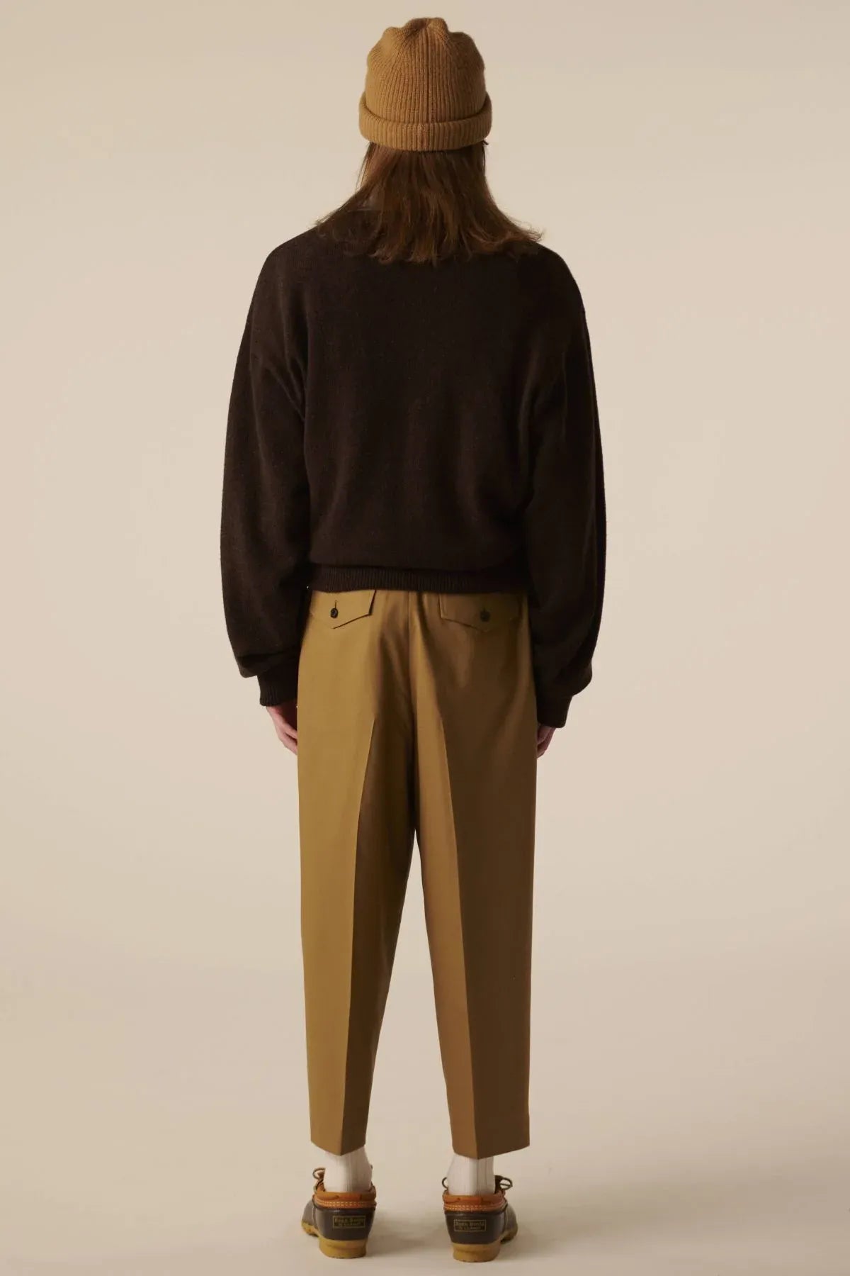 INSCRIRE - Riders Layerd Cardigan - BROWN USED × BROWN