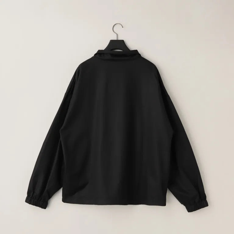 KANEMASA PHIL. - 36G ECONYL Embossed Blouson - BLACK