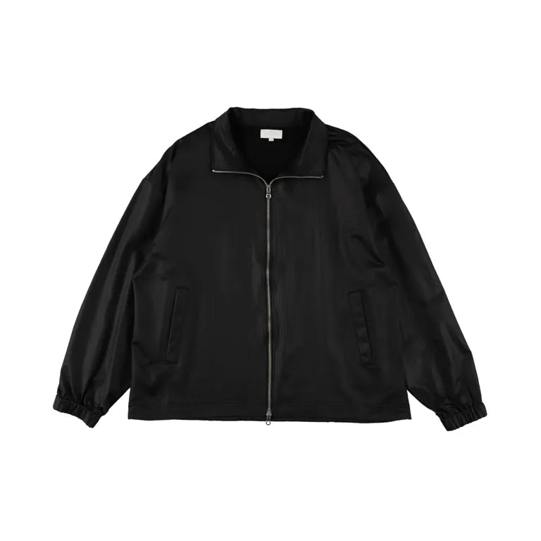 KANEMASA PHIL. - 36G ECONYL Embossed Blouson - BLACK