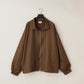 KANEMASA PHIL. - 36G ECONYL Embossed Blouson - BROWN