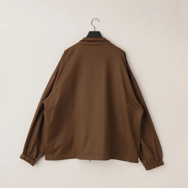 KANEMASA PHIL. - 36G ECONYL Embossed Blouson - BROWN