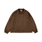KANEMASA PHIL. - 36G ECONYL Embossed Blouson - BROWN