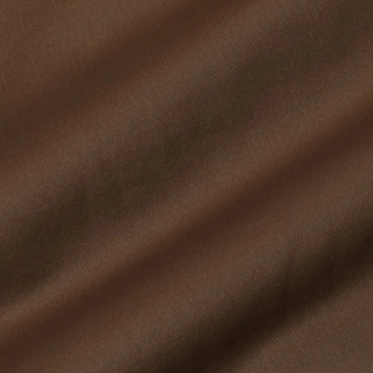 KANEMASA PHIL. - 36G ECONYL Embossed Ideal Shirt - BROWN