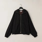 KANEMASA PHIL. - 46G Solaro Zip Hoodie - BLACK BROWN